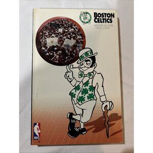 Boston Celtics Official 1993-1994 NBA Basketball Media Guide Lucky